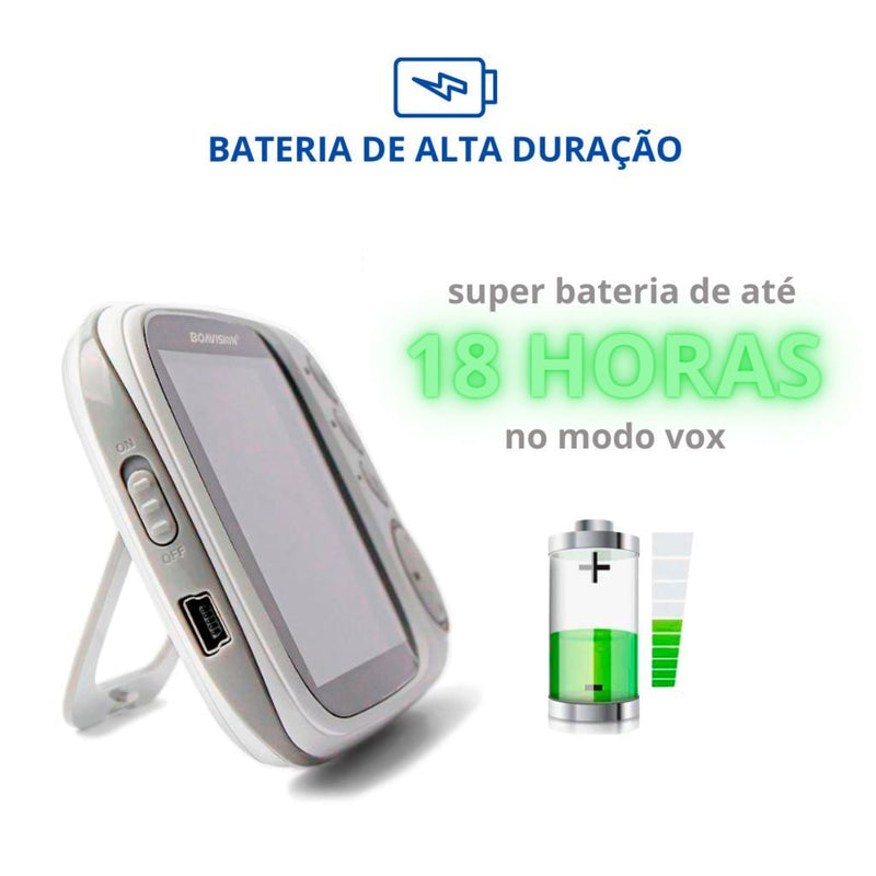 Monitor de Bebê - Babá Eletrônica 5 em 1